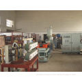 Corrugated Forming Machine Pe / Pvc Pipe Extrusion Line With Single Wall Corrugated